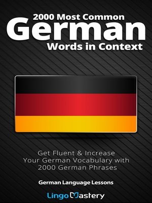 cover image of 2000 Most Common German Words in Context
